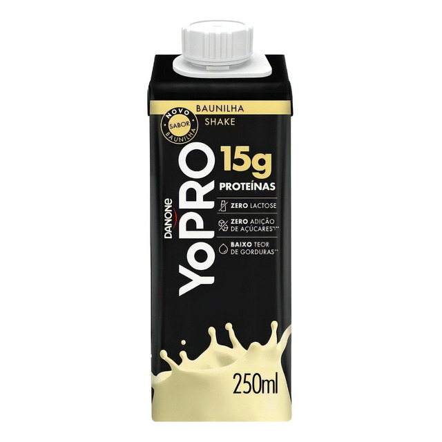 Yopro Bebida Láctea Uht Baunilha 15g De Proteínas 250ml Yopro Bebida Láctea Uht Baunilha 15g De Proteínas 250ml