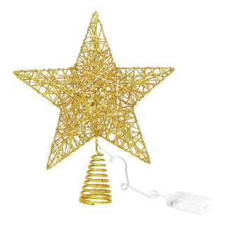 Árbol De Navidad Con Forma De Estrella Con Luces Led, Decora Árbol De Navidad Con Forma De Estrella Con Luces Led, Decora