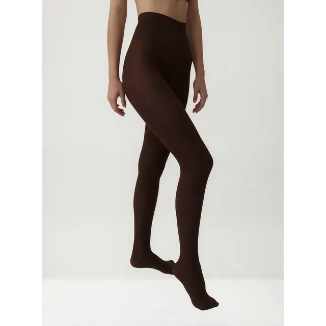Medias Can Can Germe Gruesa Invierno 80 Dennier Con Puntera 