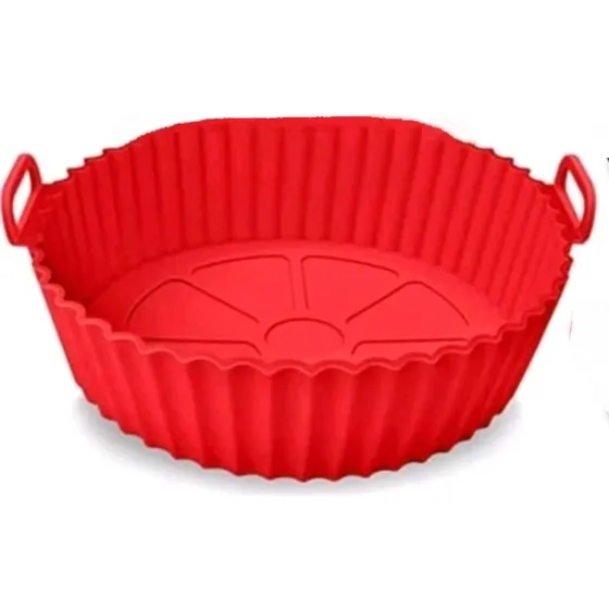 Molde De Silicon Redondo Para Freidora De Aire Airfryer