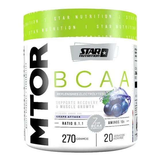 Bcaa Mtor 8.1.1 Star Nutrition Glutamina Electrolitos X 270g