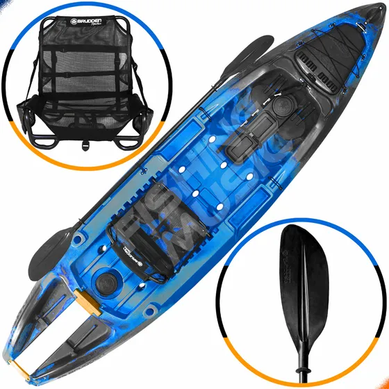 Caiaque Safari Power Jet Turbo Brudden Náutica Kayak Motor