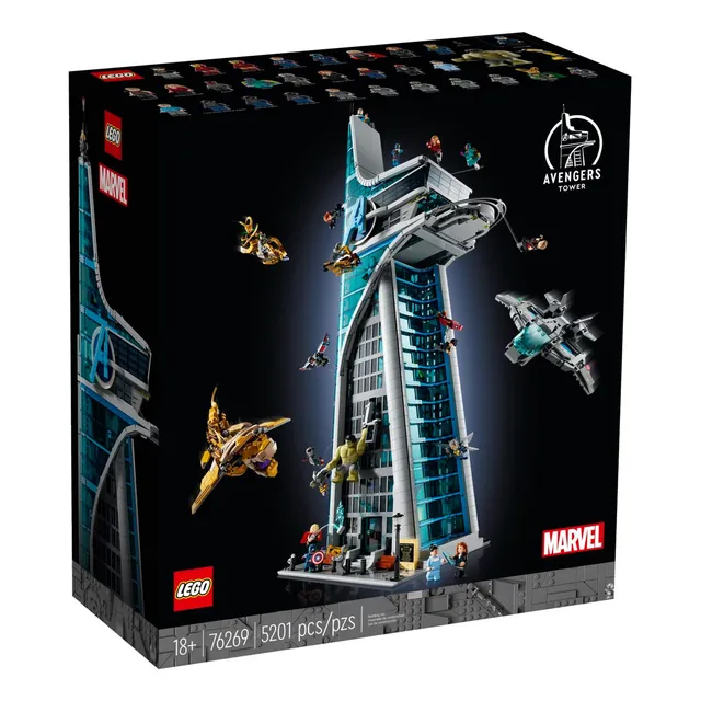 Bloques para armar Lego Marvel Avengers 76269 5201 piezas en caja