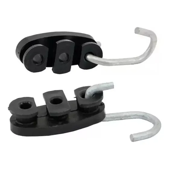 Tensor De Cable Drop Para Fibra Optica 10 Unidades Tipo Nuez