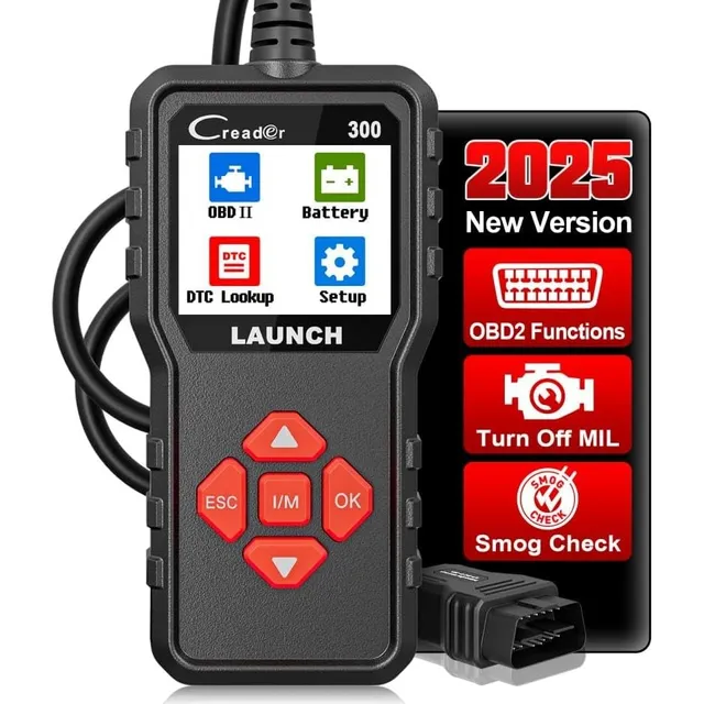 Launch Creader 300 Escaner Automotriz Obd2 Multimarca Motor