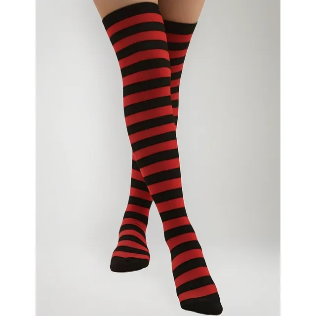 Medias A Rayas Sobre La Rodilla Knee Socks Cosplay Aesthetic