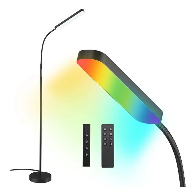 Wio-mio Lámpara De Pie Con Regulador De Intensidad Rgb Que
