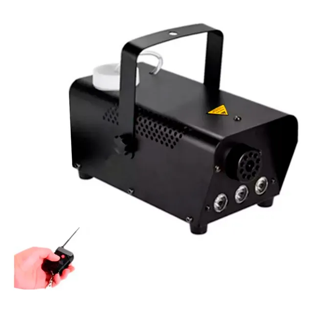 Maquina De Humo 600w Con Pedalera Remota Control Luces