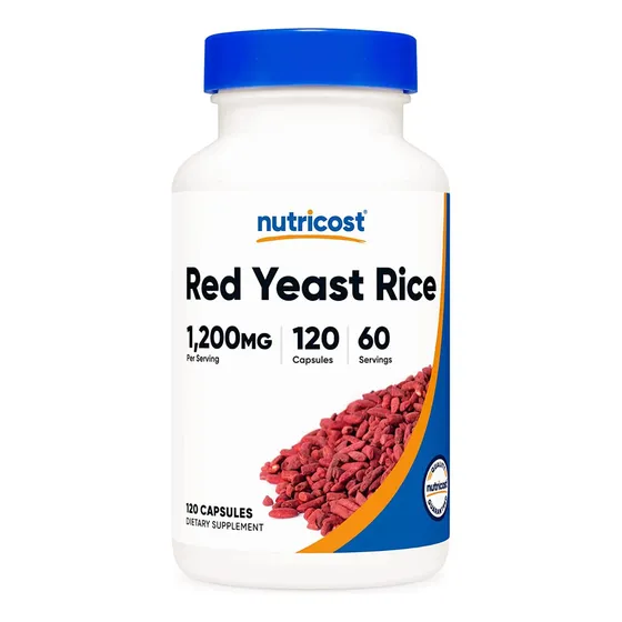 Nutricost Red Yeast Rice Supplement 1200mg 120 Capsulás