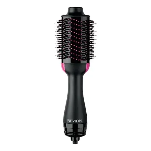 Escova De Secador De Cabelo Vermelha 2 Em 1