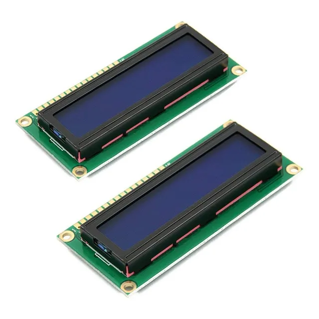 Hiletgo 2 Modulos De Pantalla Lcd Hd44780 1602 Dc 5v 16x2 Ca