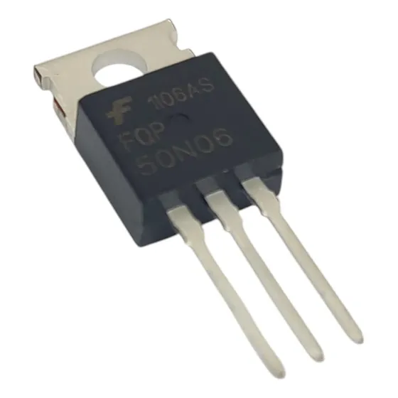 4 Unidades  Fqp 50n06 Tr Mosfet Fqp50n06 50a 60v To220