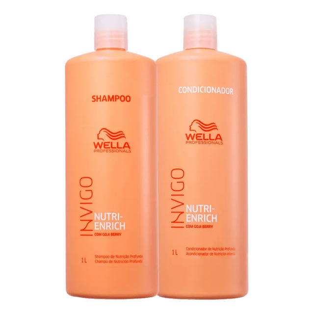 Wella Invigo Nutri-enrich Shampoo + Condicionador 1l Wella Invigo Nutri-enrich Shampoo + Condicionador 1l