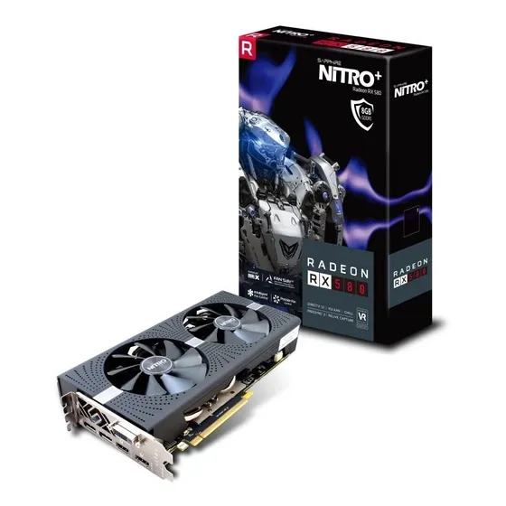Sapphire Nitro+ Radeon Rx 580 8gb Oc