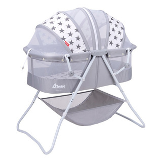 D Bebé Cuna Moisés Para Bebé Bambineto De Siesta Plegable Color Gris Diseño Estrellas D Bebé Cuna Moisés Para Bebé Bambineto De Siesta Plegable Color Gris Diseño Estrellas