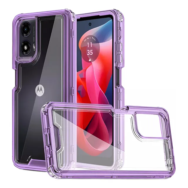 Funda Protector Uso Rudo 3 En 1 Para Motorola