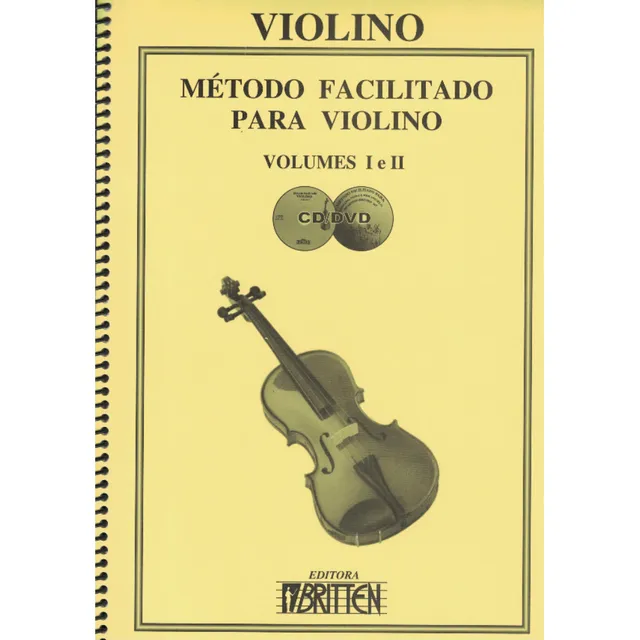 Método Facilitado Para Violino - Vol. 1 E 2 (com Áudio Book)