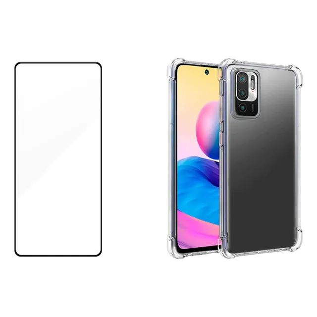 Carcasa Transparente + Lamina Para Xiaomi Varios Modelos