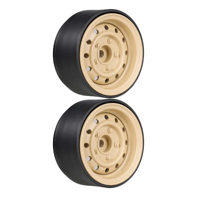 Aplicable A: 2x Rc Rims 1.9 Pulgadas Beadlock Metal Crawler