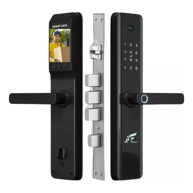 Jwcom Sa-fd03v Fechadura Digital Inteligente CĂąmera Biometria Senha Wifi Jwcom Sa-fd03v Fechadura Digital Inteligente CĂąmera Biometria Senha Wifi