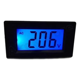 Voltimetro Ac 80v Até 500v 110v 220v 380v Digital Lcd Painel Voltimetro Ac 80v Até 500v 110v 220v 380v Digital Lcd Painel