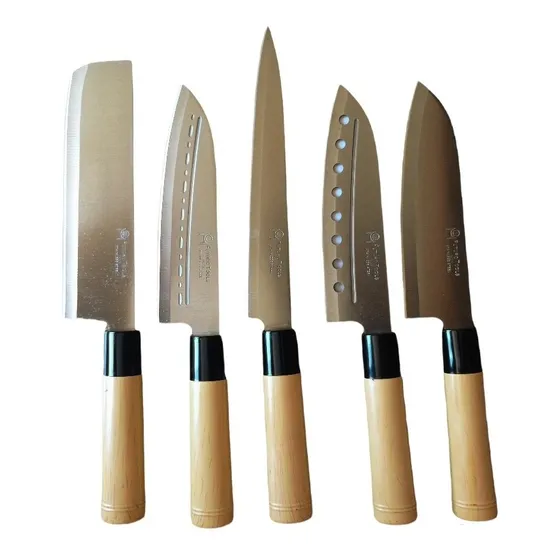 Set De Cuchillos Para Sushi 5pzs.