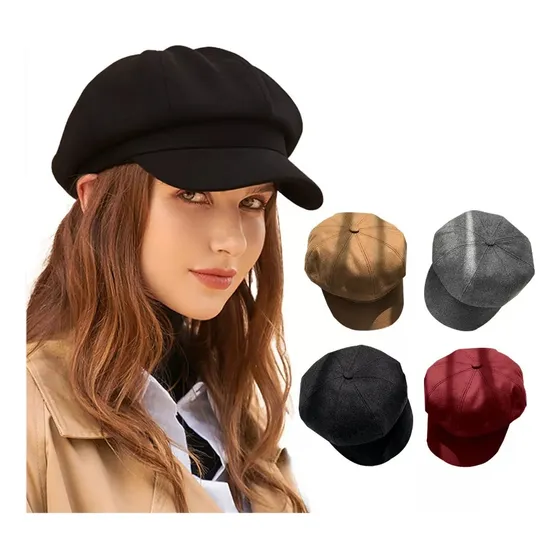 Boinas Vintage Sombreros De Ajustable Mujer
