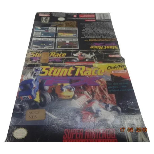 Só Caixa Stunt Race Fx Original Super Nintendo Snes