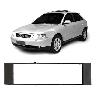 Moldura Painel Audi A3 - 2001 2002 - 1 Din Preto Moldura Painel Audi A3 - 2001 2002 - 1 Din Preto