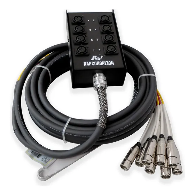 Rapcohorizon 33sb8 Subsnake 8 Can (10 Mts),  Xlr Switchcraft