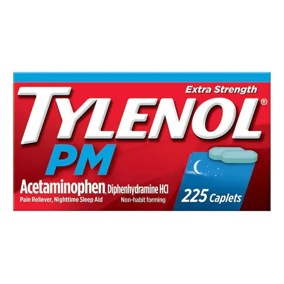Tylenol Pm Extra Fuerte AnaLGésico 225 Comprimidos