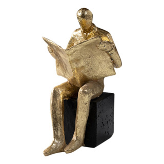 Lectura De Figura Lectura Decoración De La Estatua Resina Lectura De Figura Lectura Decoración De La Estatua Resina