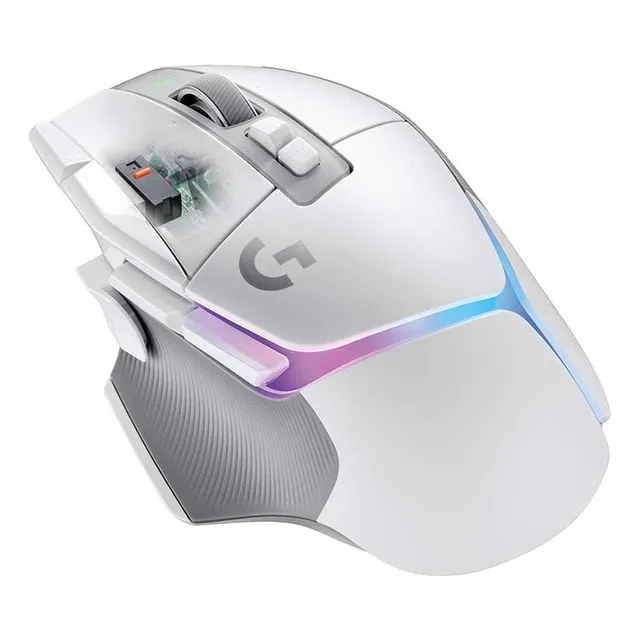 Ratón inalámbrico para juegos Logitech G G502 X Plus Rgb Lightsync White