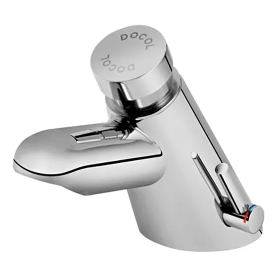 Grifería Push Button Con Mezclador Modelo 110 Marca Docol 