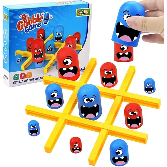 Tic Tac Toe Gobble Game 3 En Raya
