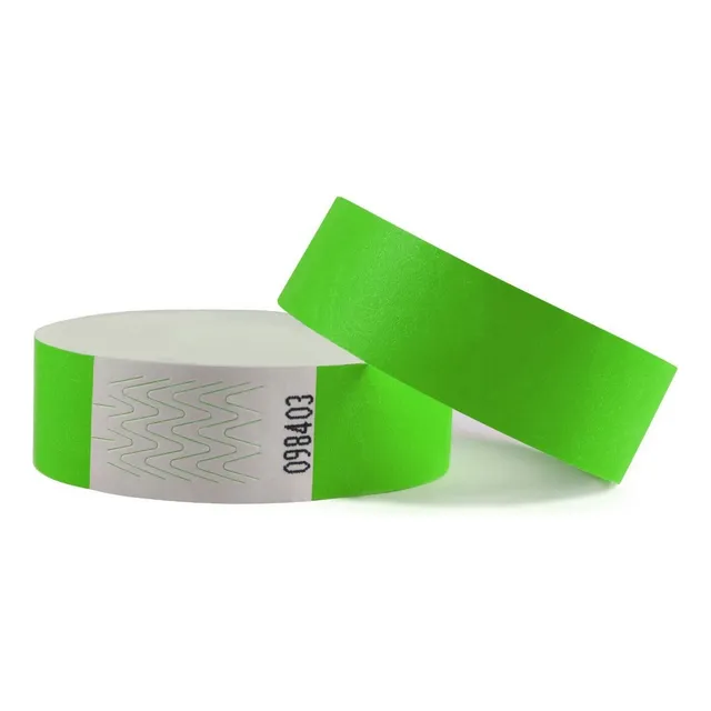 Oferta !! Pulseras Para Eventos 100 Unidades Sin Impresión 