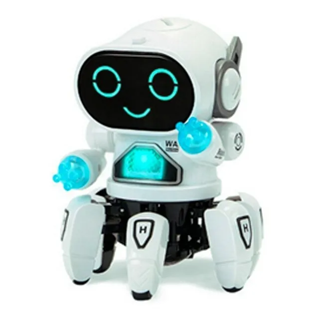 Robot Mascota Musical Bailarín Juego Eléctrico Luces Led