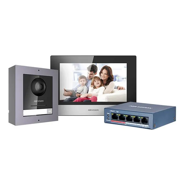 Kit Video Portero Ip Hikvision Ds-kis602