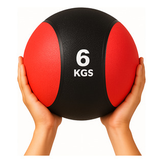 Balón Medicinal Con Rebote 6kg Para Ejercicios Con Rebote Balón Medicinal Con Rebote 6kg Para Ejercicios Con Rebote