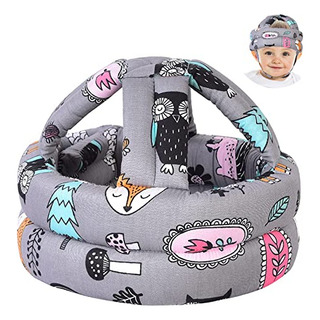 Casco Toraso Para Bebé - Gorro Amortiguador Gris Casco Toraso Para Bebé - Gorro Amortiguador Gris