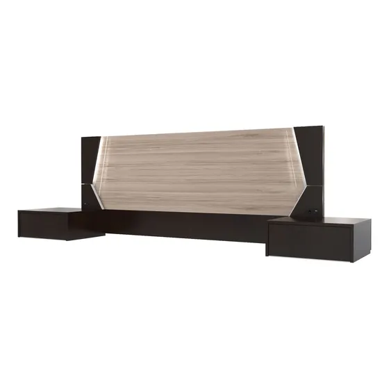 Respaldo de sommier Volentiera Notte 205cm x 60cm Melamina helsinksi