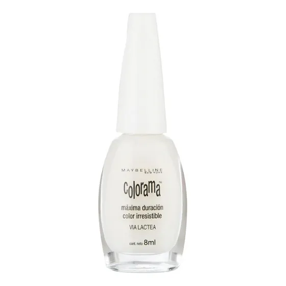 Esmalte de uñas color Maybelline Colorama de 8mL de 1 unidades color Via láctea