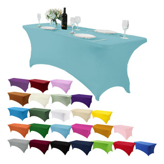 Manteles De Mesa De Spandex De 4 Pies, 6 Pies Y 8 Pies, Univ Manteles De Mesa De Spandex De 4 Pies, 6 Pies Y 8 Pies, Univ