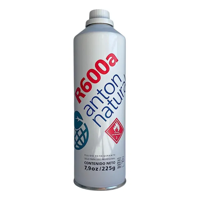 Garrafa Lata Gas R600 225gr Refrigerante Natural Repjul