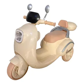 Moto Elétrica Scooter Lemn 6v Bege Infantil 1249 - Bang Toys Moto Elétrica Scooter Lemn 6v Bege Infantil 1249 - Bang Toys