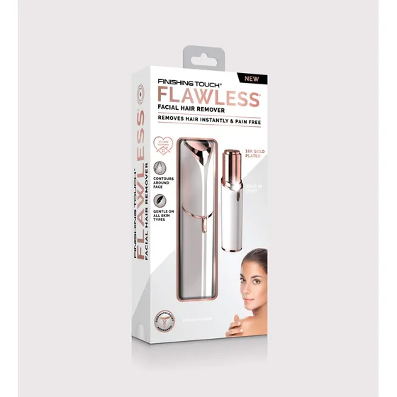 Flawless Depilador Facial Oro Inalámbrico Recargable