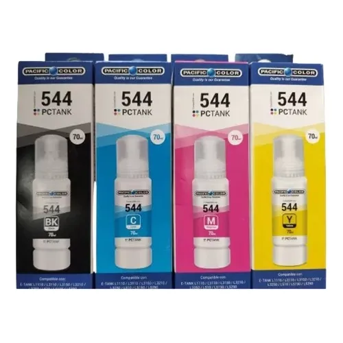 Tinta Alternativa Pack T544 L3110 L3150 L3210 L3250 L5190 