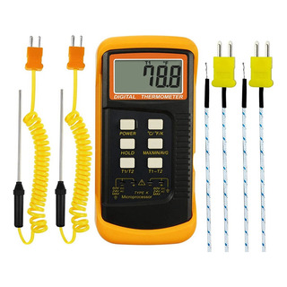 Termômetro Digital De Termopar K- (-50-1300°c) Com Dual C Termômetro Digital De Termopar K- (-50-1300°c) Com Dual C