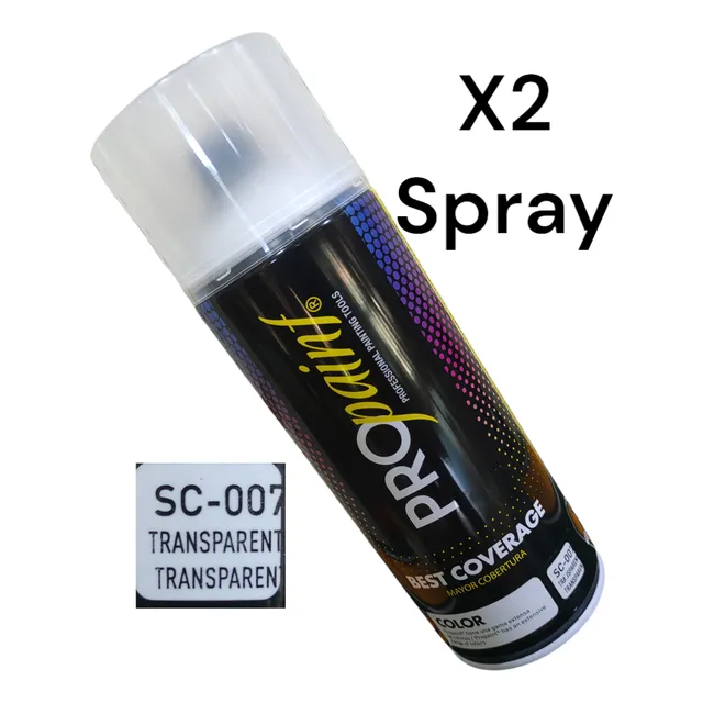 Pintura En Spray Laca Transparente 400 Ml Pro Paint 