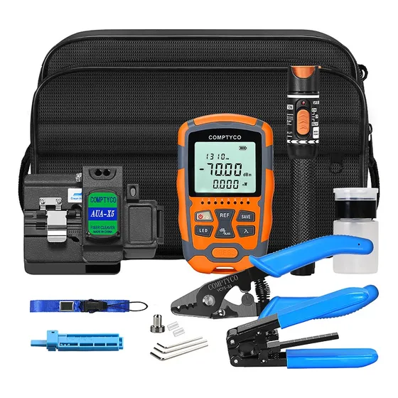 Kit De Medidor De Potencia De Fibra Óptica Comptyco Aua-m7 D